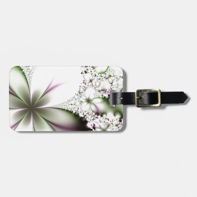 Blommigt av ramkonst bagagebricka (Horisontell Framsida)