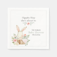 Blommigt av Rosa av skogsskog Bunny Rabbit