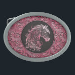 blommigt av rosa cowgirl,  av läderhäst<br><div class="desc">blommigt av rosa cowgirl-,  verktygslös läderdesign med en blommigt häst,  western läderdesign av stil. Finns i mer färg. För hästälskare,  riddare.</div>
