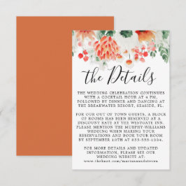 Blommigt av Trendiget  med vildblommor Tilläggskort