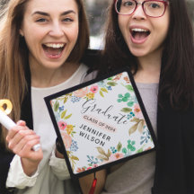 Blommigt av vattenfärg i Chic, Student