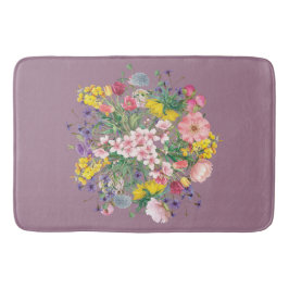 Blommigt av Wildblomma Mjuk Mysigt bathroom Bath M Badrumsmatta