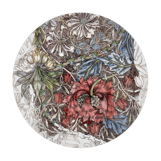 Blommigt av William morris-blommor elegant (Framsidan)