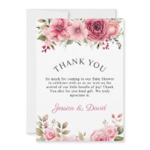 Blommigt Baby Shower Ro Colorful