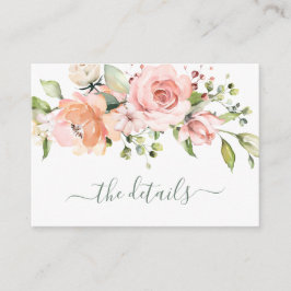 Blommigt Bachelorette helg resväg Tilläggskort