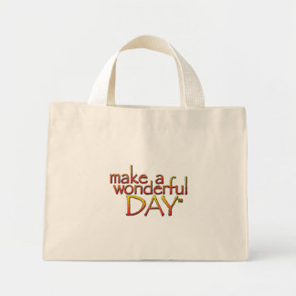 Blommigt Bag (röd och vit) Mini Tygkasse