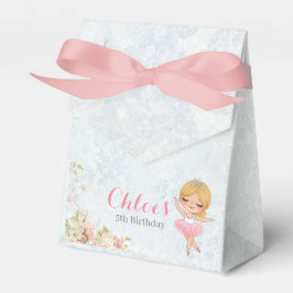 Blommigt Ballerina Birthday Favoritbox Presentaskar