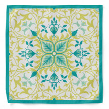 Blommigt Bandana Scarf