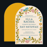 Blommigt Bat mitzvah andedräkt Hand- dragen Anpass Inbjudningar<br><div class="desc">Perfekt-kort för att tillkännage en pub mitzvah, bat mitzvah eller annan judisk firande! Hand skapade konst åt dig! FULLT ANPASSADE! Klicka på "Anpassa" ovan om du vill redigera texten. Klicka på "Redigera med verktyg" för att justera typsnitt, färg och placeringar. Du kan också enkelt byta ut kortet stil så att...</div>