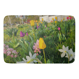 Blommigt Bath Mat Badrumsmatta