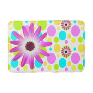 Blommigt Bathroom Bath Mat Badrumsmatta