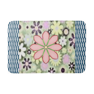 Blommigt Bathroom Bathmat Badrumsmatta