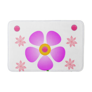 Blommigt Bathroom Bathmat Badrumsmatta