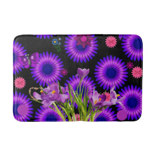 Blommigt Bathroom Bathmat Badrumsmatta