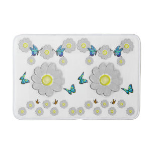 Blommigt Bathroom Bathmat Badrumsmatta