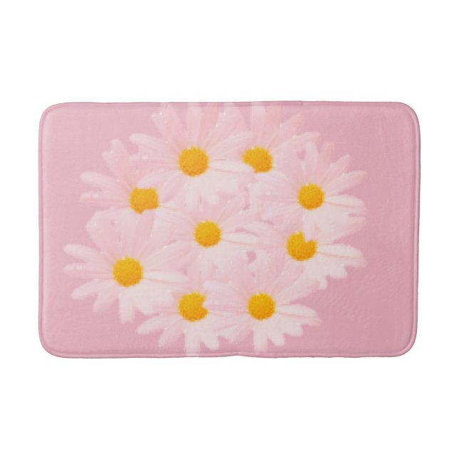 Blommigt Bathroom Bathmat Badrumsmatta (Framsidan)