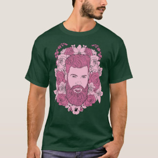 Blommigt Bear Rosa T Shirt
