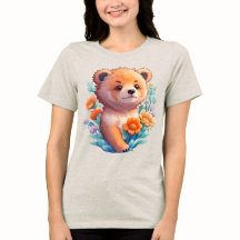 Blommigt Bear