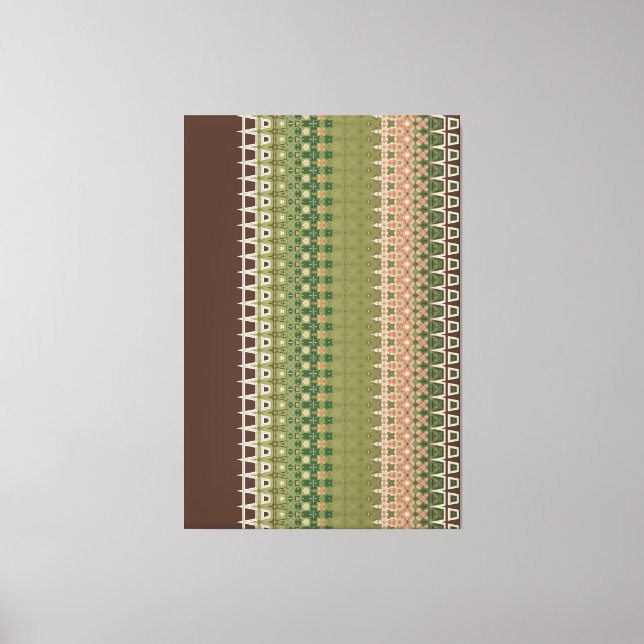 Blommigt Beauties granskad 2 Canvastryck (Framsida)