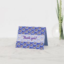 Blommigt Beauty-kort Tack Kort