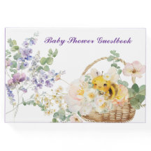 Blommigt Bee Guestbook