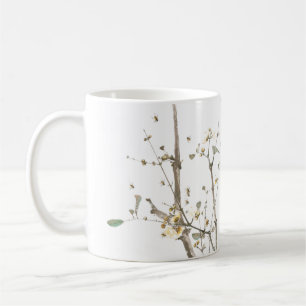 Blommigt Bee Mugg