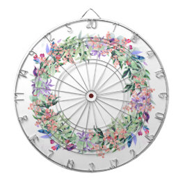 Blommigt Berries Wandan Darttavla