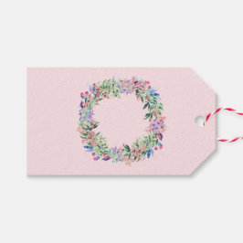 Blommigt Berries Wandan Presentetikett