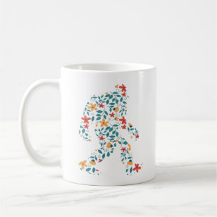 BLOMMIGT BIGFOOT KAFFEMUGG
