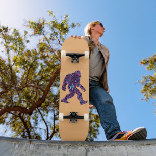 BLOMMIGT BIGFOOT MINI SKATEBOARD BRÄDA 18,5 CM