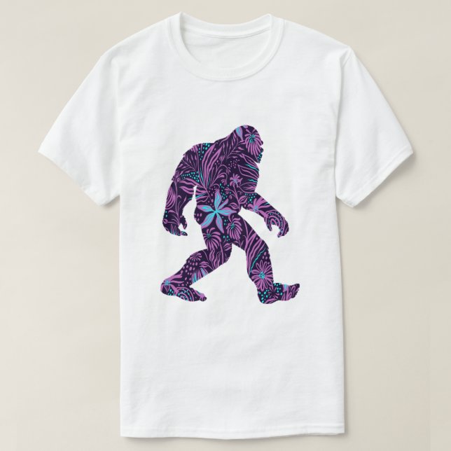 BLOMMIGT BIGFOOT T SHIRT (Design framsida)