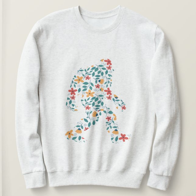 BLOMMIGT BIGFOOT T SHIRT (Design framsida)