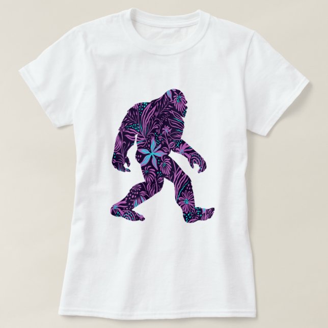 BLOMMIGT BIGFOOT T SHIRT (Design framsida)
