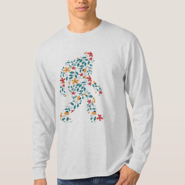 BLOMMIGT BIGFOOT T SHIRT (Framsida)