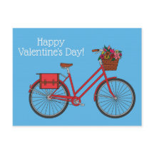 Blommigt Bike Lycklig Valentiness_Blue