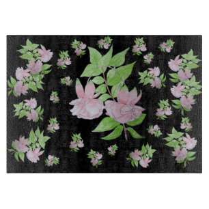 blommigt bild av klasar av blommor av söt rosa