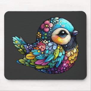 Blommigt Bird Harmony Musmatta
