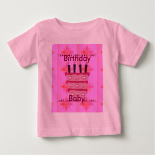 Blommigt Birthday Cake for her/Girls Art Print T-shirt