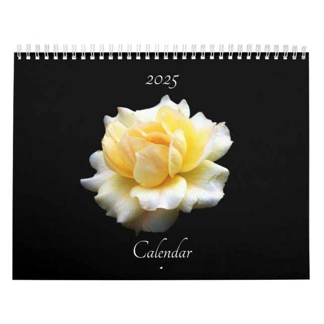 Blommigt Blackback Calendar 2025 Kalender (Omslag)