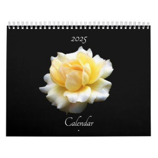 Blommigt Blackback Calendar 2025 Kalender