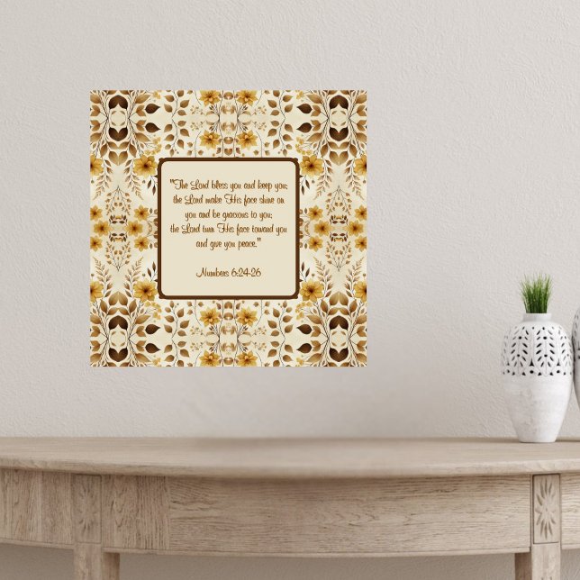 Blommigt Blating Poster (Skapare uppladdad)