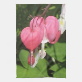 Blommigt Bleeding Heart - Hållbart köksturna Kökshandduk