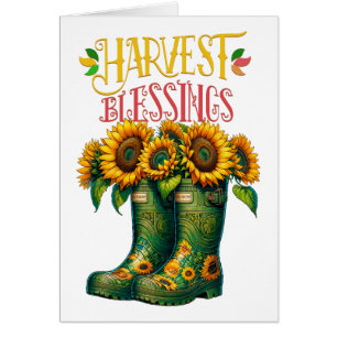 Blommigt Blessings - RAM IT! Hälsningskort