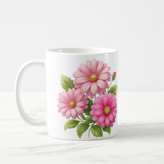 Blommigt Bliss Kopp (Vänster)