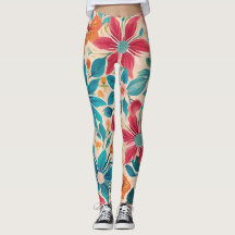 Blommigt Bliss Leggings