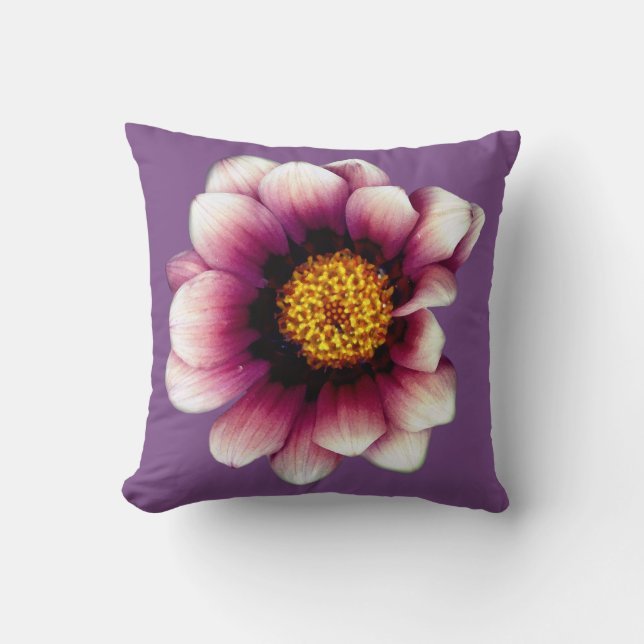 Blommigt blommar Photo Cushion Kudde (Framsida)