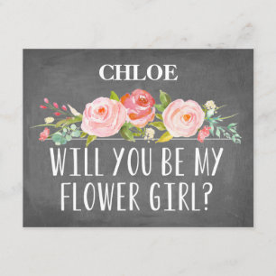 Blommigt Blommstingkort Inbjudningar