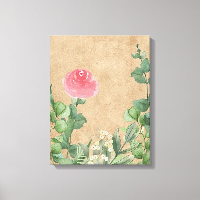 Blommigt Bloom Canvas Art (Framsida)