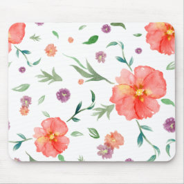 Blommigt Bloom Mouse Pad - Konstnärlig gåva till h Musmatta