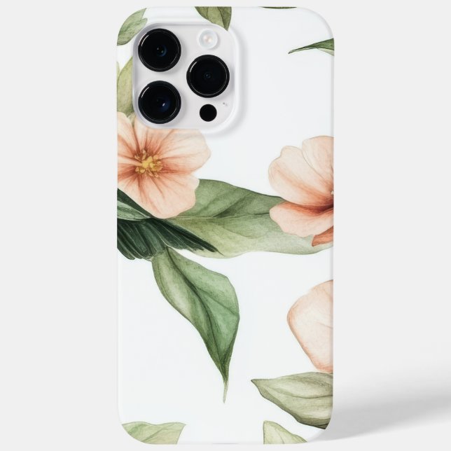 Blommigt Bloom Phone Case (Baksida)
